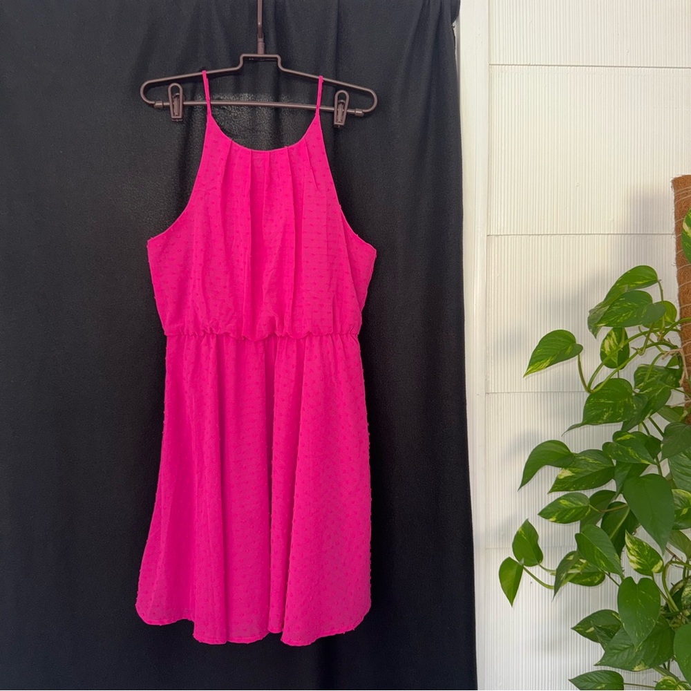 Pink Sleeveless Dress